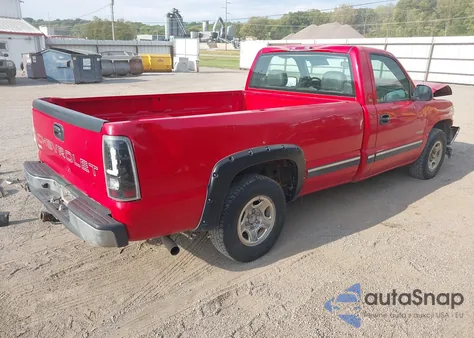 1999 Chevrolet Silverado 1500 from USA, damaged, VIN 1GCEC14W0XE183866